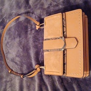 Top shop snake print handbag